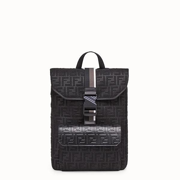 FENDI BACKPACK ブラック メッシュ バックパック 7VZ045A6K7F0GXN